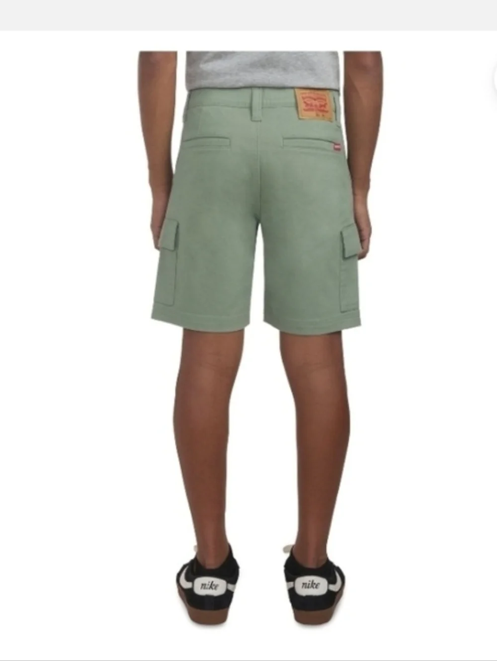 Levi's Boys Utility Cargo Short Comfort Stretch Adjustable Waist Flex Stretch Wa